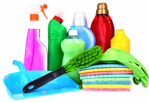Professional cleaners preparing a Soho interior for a spotless finish