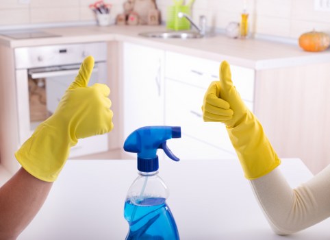 Professional stairwell and corridor cleaning in a Soho residential building