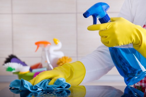 Residential curtain cleaning in a central London flat