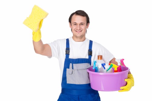 Detailed cleaning of a Soho office kitchen and shared area