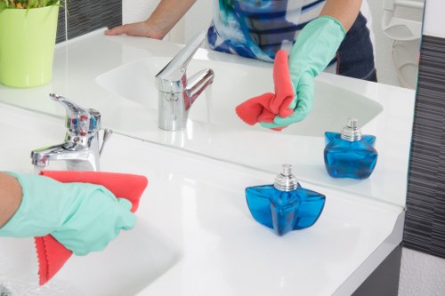 Cleaning of retail and hospitality premises in central Soho