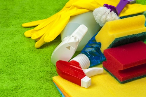 Detailed post-construction dust removal in a Soho commercial property