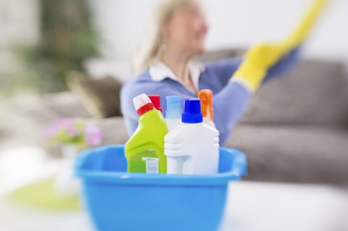 Commercial regular cleaning for a Soho office or creative workspace